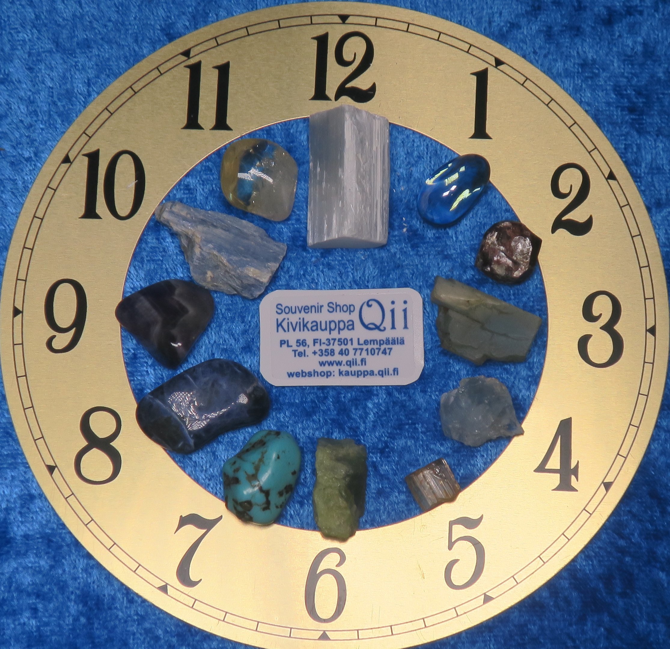 12 chakran kivet