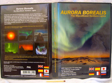 DVD-PAL Aurora Borealis 6-kielinen revontulet DVD