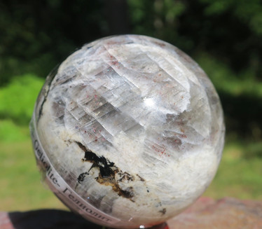 Gelioliitti pallo 560g 7cm kivipallo. Katso video