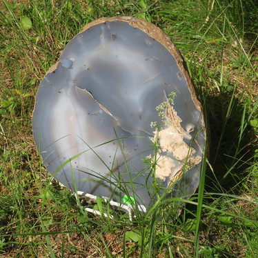 Akaattilevy 10,8kg iso 35-37cm, 4cm vahva siivu