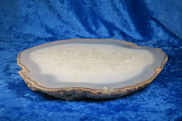 Akaattilevy iso 3,9kg  paksu siivu 27x29cm natural 61R