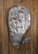 Heilurikello hopealoimuliuske seinäkello 38x20cm nro 349-1