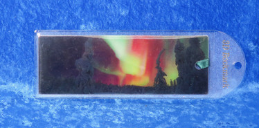 3D-kirjanmerkki revontulet 16x5,5cm