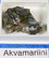 Akvamariini ja musta turmaliini kidesykkerö 8g ak109 Namibia
