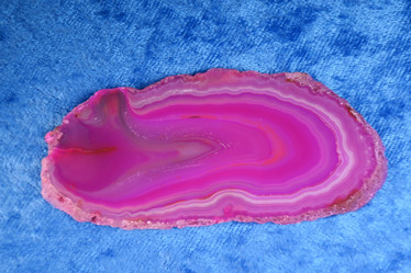 Akaattilevy pinkki 82x40mm nro PJ