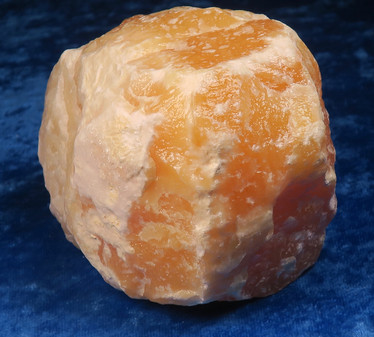 Kalsiitti keltainen raakapala 1067g Orangecalcite Meksiko