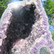 Ametistigeodi 21,9kg tumma violetti kideonkalo
