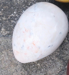 Kivimuna kalkkikivi vaalea pieni 15g 28mm