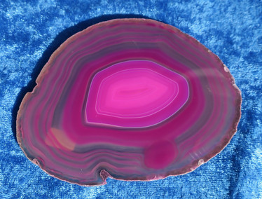 Akaattilevy pinkki 105x80mm nro PX1