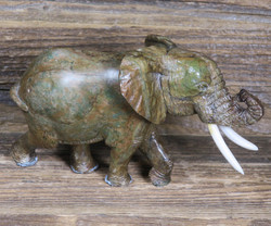 Kiviveistos elefantti, verdiittinorsu 500g Muvez63
