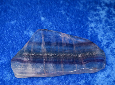 Fluoriitti siivu 98g 95x56x8mm 8s4a