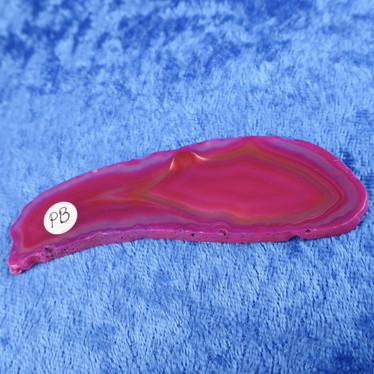 Akaattilevy pinkki 80x25mm siivu PB