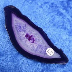 Akaattilevy violetti 85x35mm siivu LC