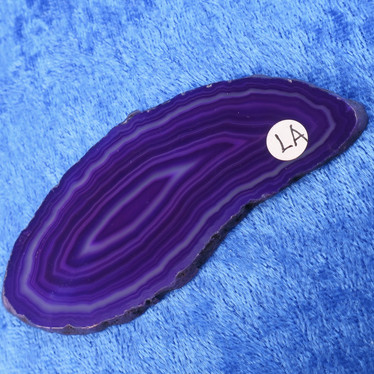 Akaattilevy violetti 85x35mm siivu LA