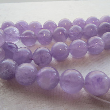 Ametisti vaalea violetti 12mm irtohelmi