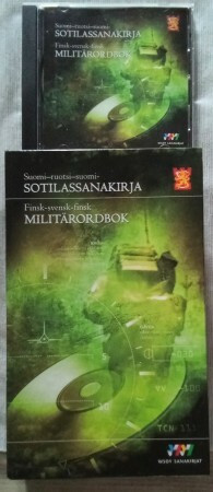 Suomi-Ruotsi-Suomi sotilassanakirja CD-rom