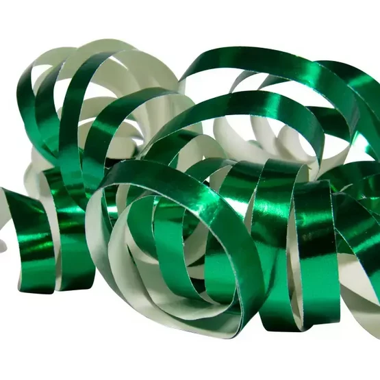 Serpentiini 2kpl - metallinhohtoinen vihreä 4m