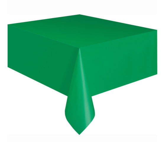 Vihreä pöytäliina 137 x 274cm