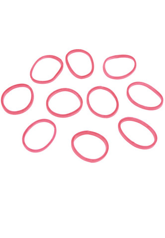 Siliconi kumilenkkejä, leveys ± 16x1,2mm ( pussissa ± 350 kpl )
