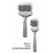 Silver Coat Grabber STARK 4,5 cm