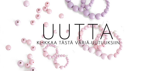 VÄRIÄ by Koi Design -puuhelmikoru-uutuudet