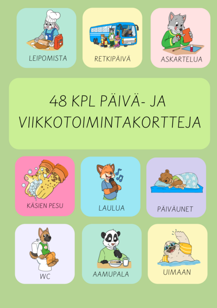 P iv kortit Viikkokortit Toimintakortit Varhaiskasvatus Kortit p-iv-kortit-viikkokortit-toimintakortit-varhaiskasvatus-kortit