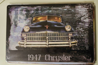 Peltikyltti 1947 Chrysler