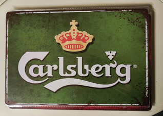 Peltikyltti Carlsberg