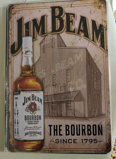 Peltikyltti Jim Beam bourbon