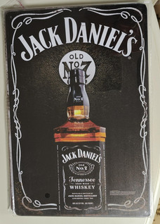 Peltikyltti Jack Daniels old no7