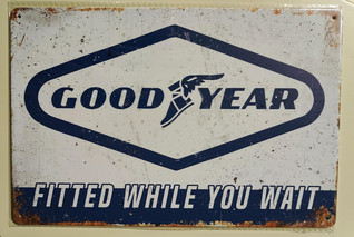 Peltikyltti Good Year