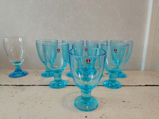 Iittala Verna Turkoosi lasi 5 kpl