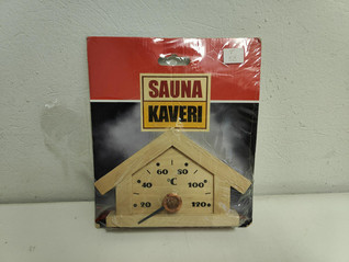 Puinen saunamittari mökki