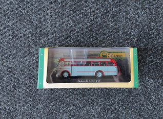 Editions Atlas Volvo Bus pienoismalli