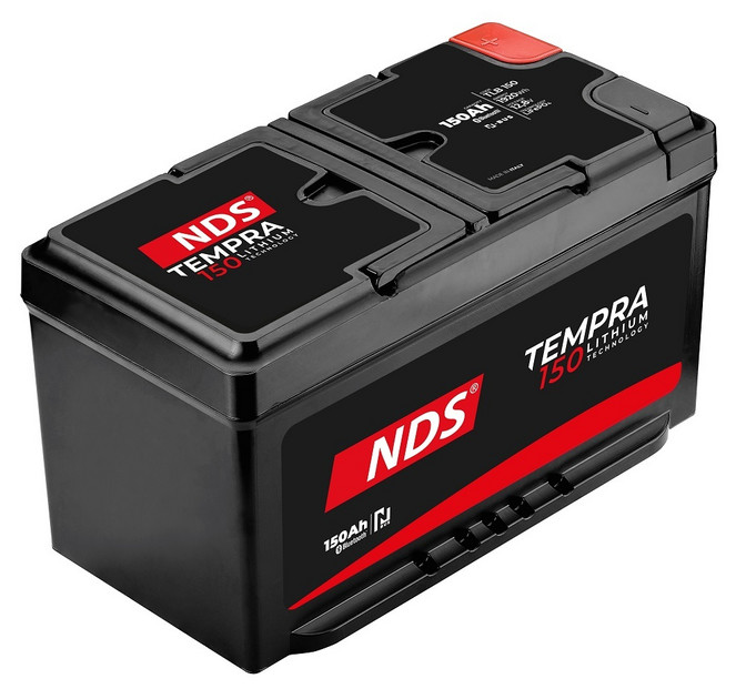 NDS litiumakku Tempra 12 V/150 Ah Koivuniemen Herran Caravan