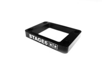 Stage6 läppärungon korotuspala 10mm musta, Minarelli AM6/Derbi Senda