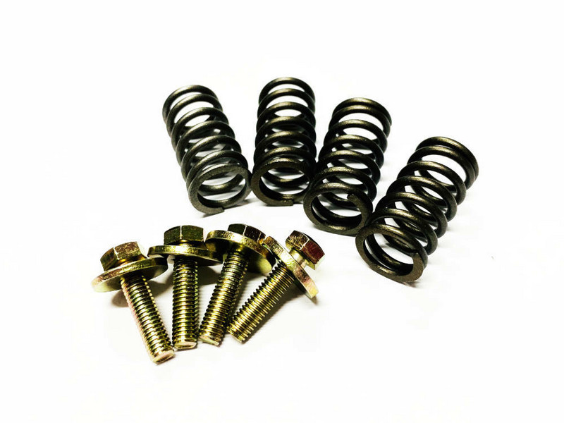 Clutch springs with bolts
