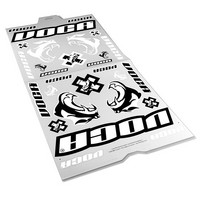 Voca Racing Squad tarrasarja musta/valko 61cm x 31cm
