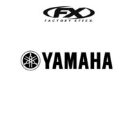 Yamaha tarra, musta/läpinäkyvä 19 x 4cm