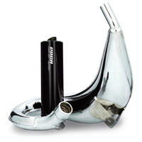 Voca Cross Rookie Chromed 50/70cc tehopakoputki musta, Derbi Senda DRD/Aprilia RX/SX 06->/Gilera