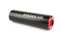 Stage6 Streetrace äänenvaimennin 50-80cc (vasen), punainen