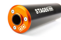 Stage6 Streetrace äänenvaimennin 50-80cc (oikea), oranssi