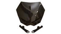 Purelux Terrain Black LED-lisätyövalo 30W 5700K + NoEnd numerokilpi, musta
