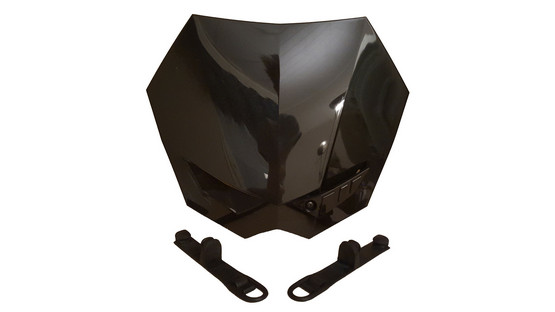 Purelux Terrain Black LED-lisätyövalo 30W 5700K + NoEnd numerokilpi, musta