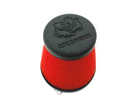 Malossi E17 vaahtomuovi ilmanputsari 32mm, punainen