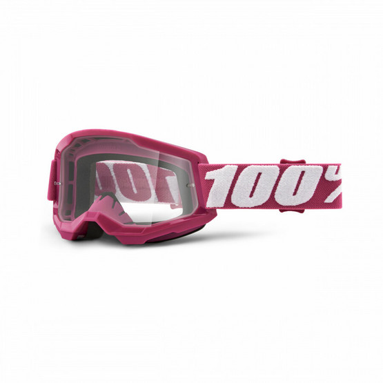 100% Strata 2 Fletcher ajolasit, viininpunainen/kirkas linssi