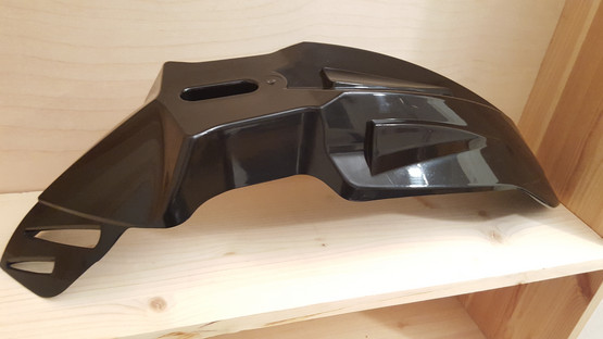 HP super motard lokasuoja, musta