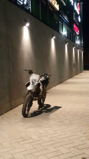HP super motard lokasuoja, valkoinen