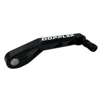 Doppler CNC käynnistyspoljin, musta, Yamaha/Peugeot skootterit