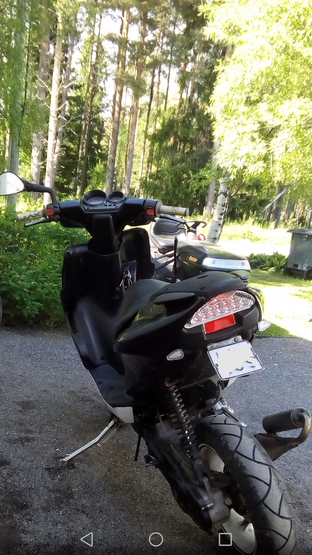 Sivujalka kromi, Yamaha Aerox <-12
